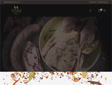 Tablet Screenshot of mybraai.co.za